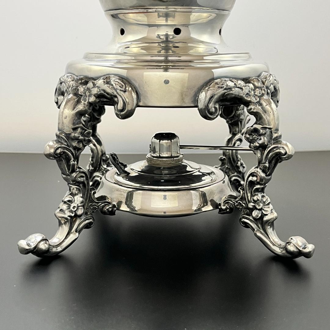 【Sheridan】 ビクトリアンのサモワール 【シルバープレート】 大型