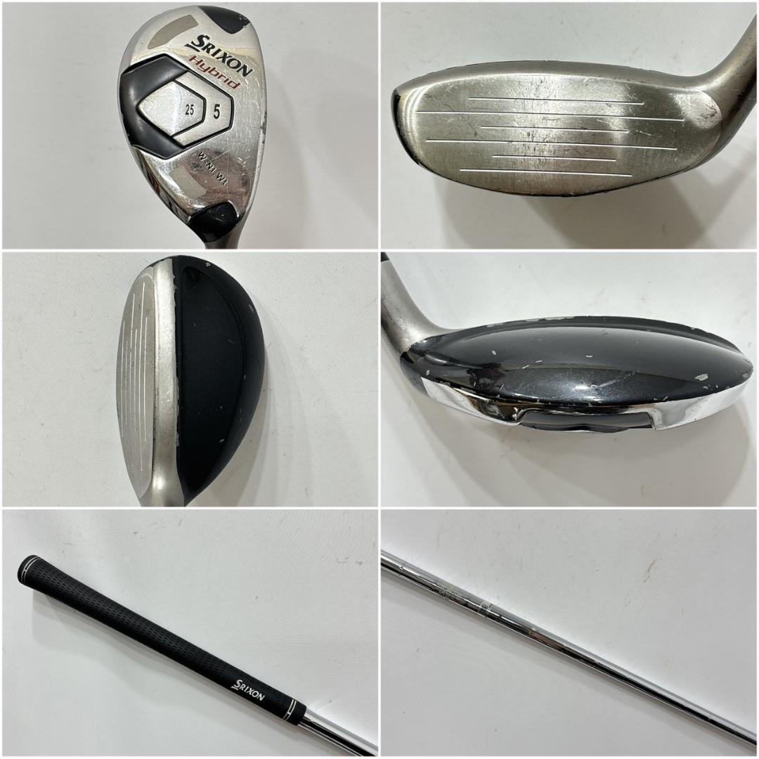 メンズ右利き初心者用　スリクソン　クリーブランド　ゴルフクラブセット　W2576