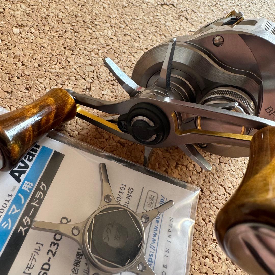 23カルカッタコンクエスト BFS HG 左 匠ベアリング アベイルスタードラグ