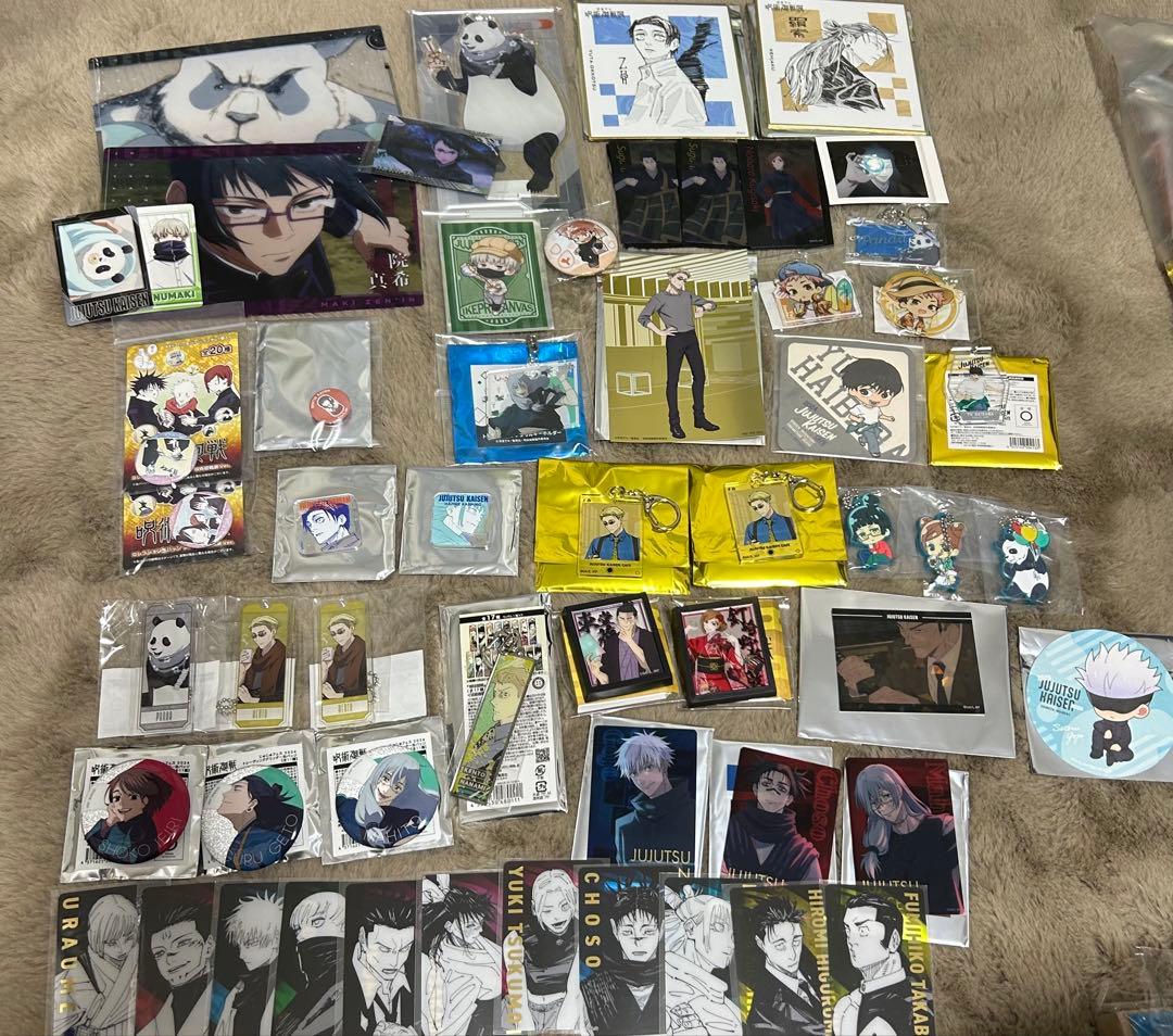 呪術廻戦グッズまとめ売り五条 七海 虎杖 釘崎 真希 パンダ 狗巻その他120点