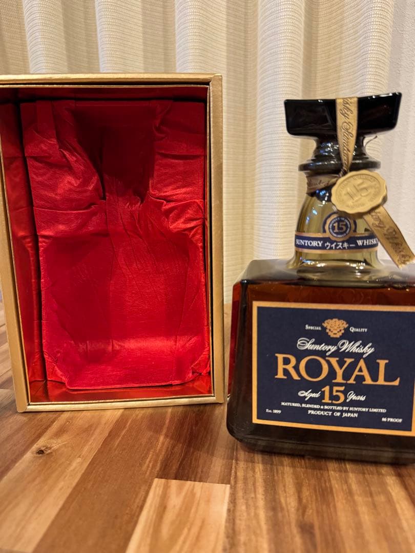 【未開栓】サントリー ウイスキー ローヤル 15年 ブルーラベル