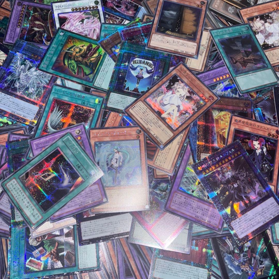 遊戯王 シークレットのみ 約1000枚 未開封BOX オマケ付き No.58