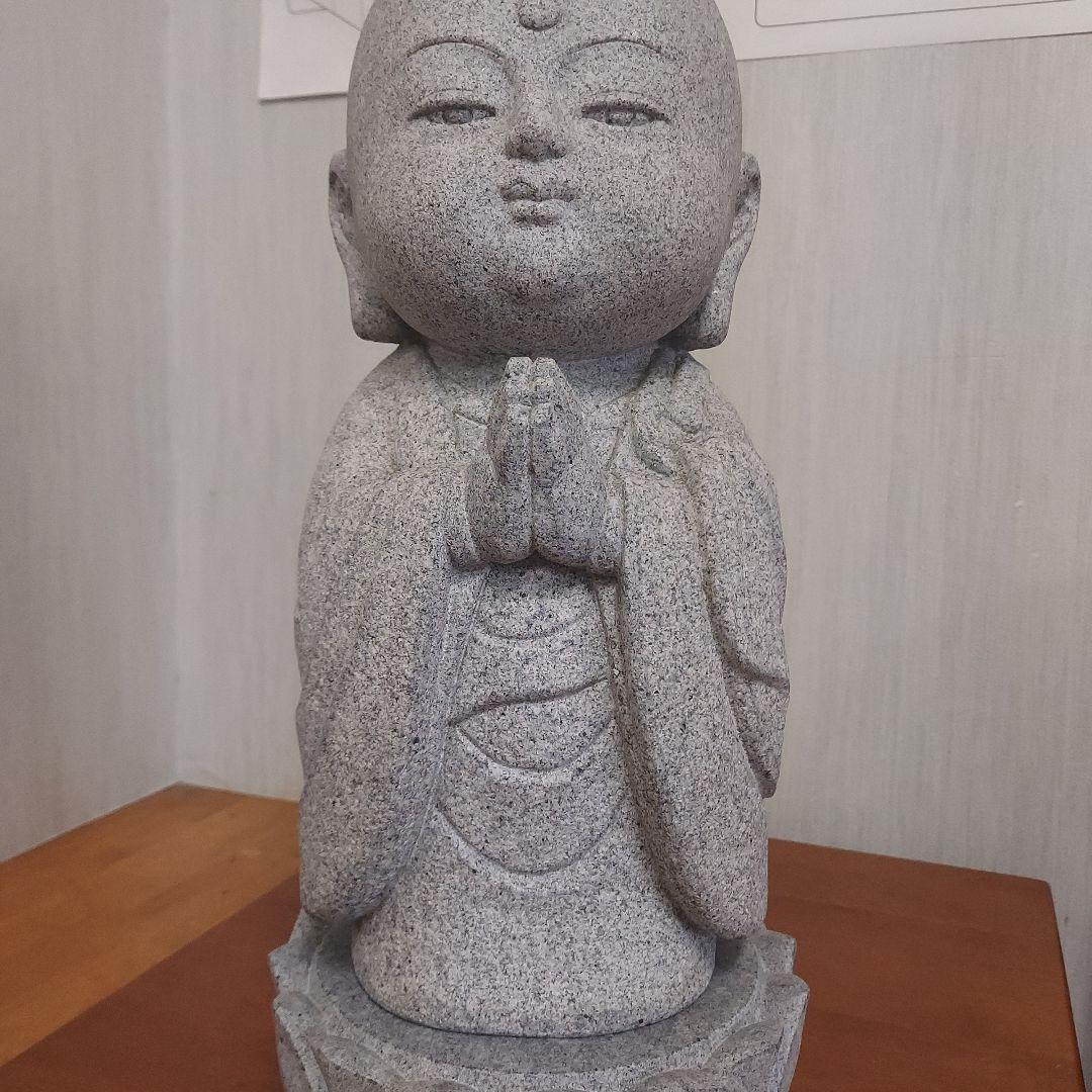 石仏像 お地蔵様 小林道明作品