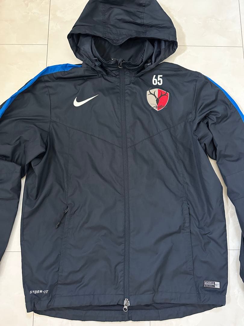 NIKE 鹿島アントラーズ　 スタッフ支給トレーニングウェア ウィンドブレーカー