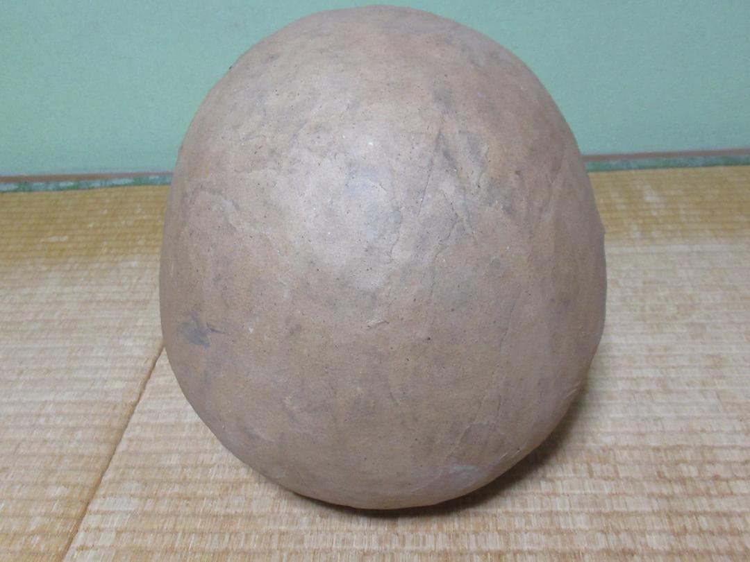 大正時代◆相州だるま/達磨 大だるま 張り子された状態 木製木型 高さ約38cm