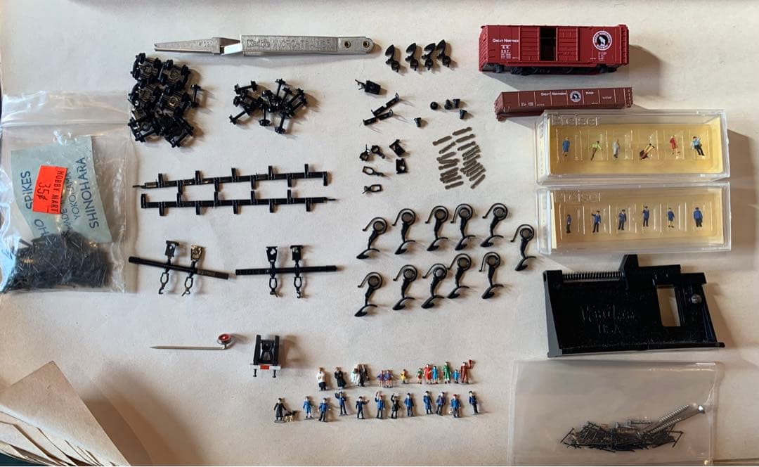 ⭐︎まとめ売り特価Micro trains&preiser フィギュア模型用パーツ