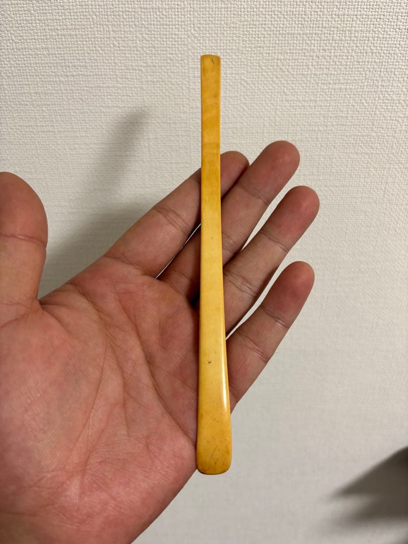 極上材茶杓 2本セット 天然材料 時代物 茶道具 鉄瓶