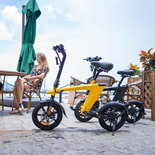 新品　電動自転車 E-BIKE H1 ディスクブレーキ 乗用玩具 ユーロデザイン