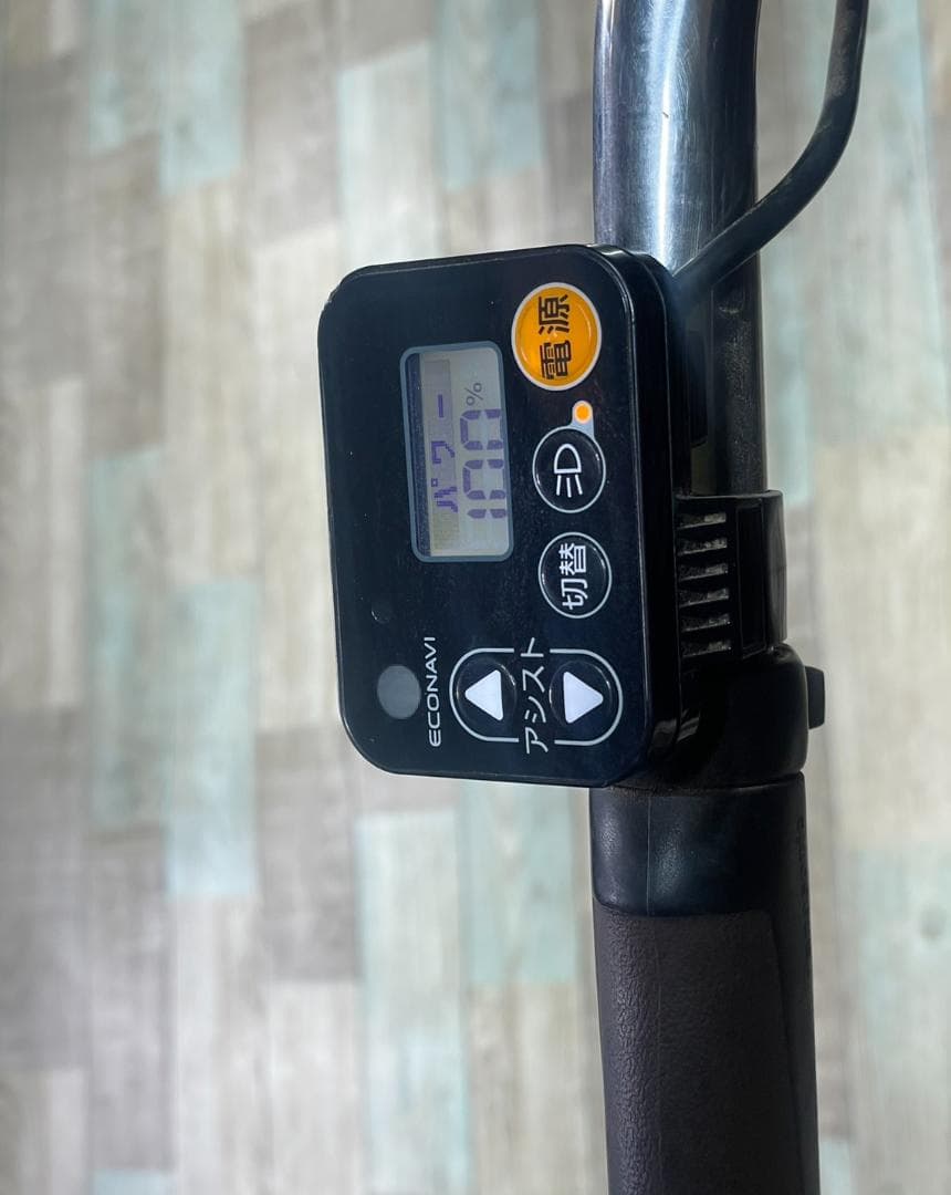 ブラウン系 大容量 パナソニック 子供乗せ電動アシスト自転車 H3333