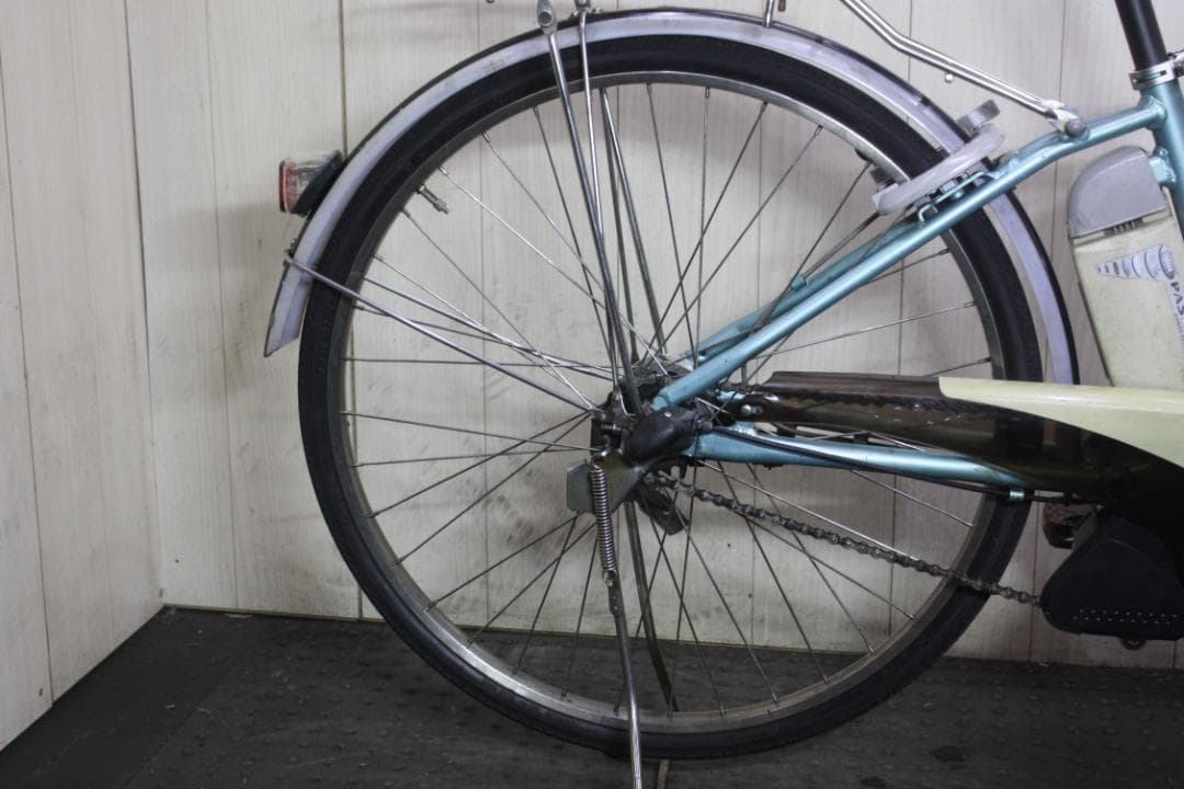 ブリヂストンA22 大容量8.1AH 26インチ 3段 LED 電動　BLUE