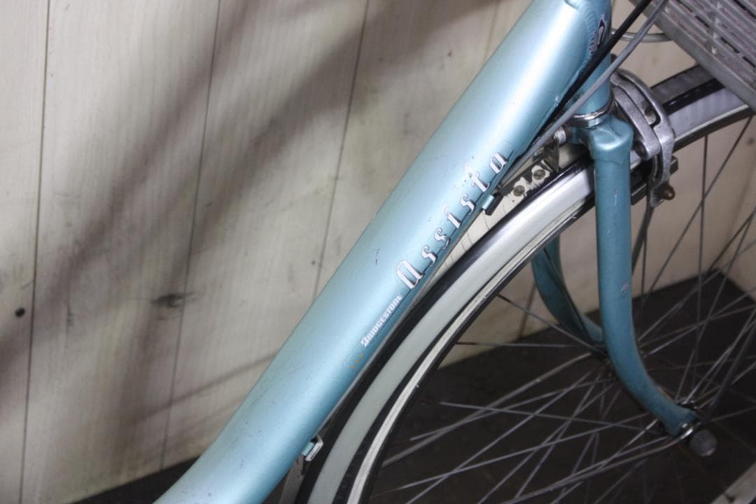 ブリヂストンA22 大容量8.1AH 26インチ 3段 LED 電動　BLUE