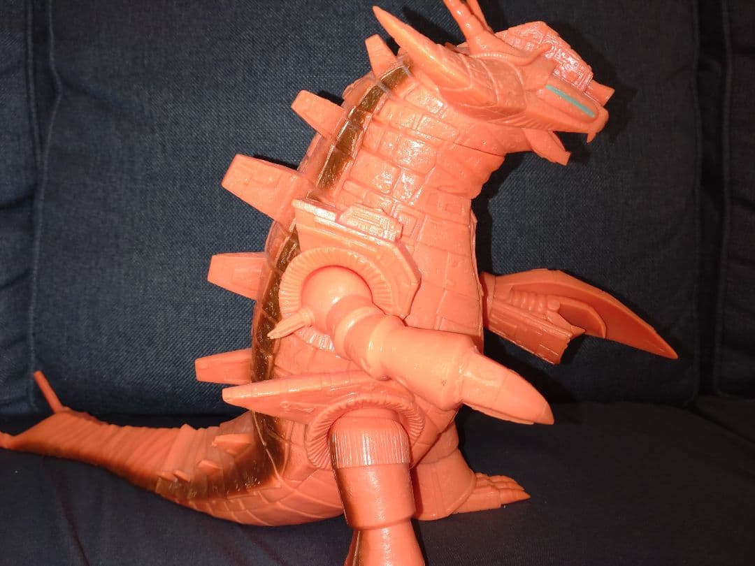 インスパイア　グランドキング　オレンジ蓄光　ソフビ　マーミット