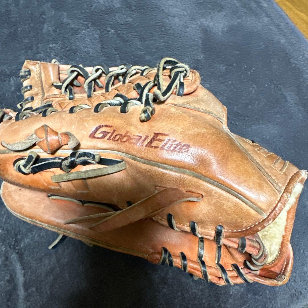 Mizuno 硬式グローブ ブラウン　Global Elite