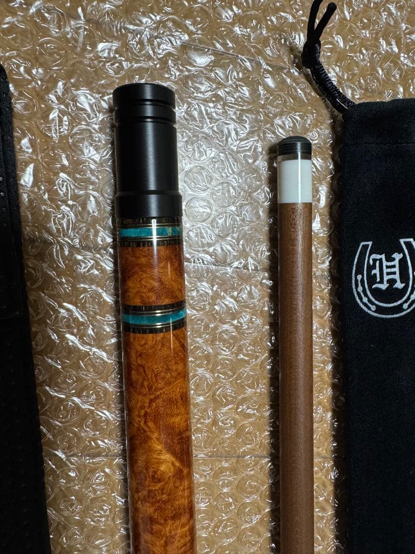 早川工房 アンボイナバール ビリヤードキュー 新品未使用