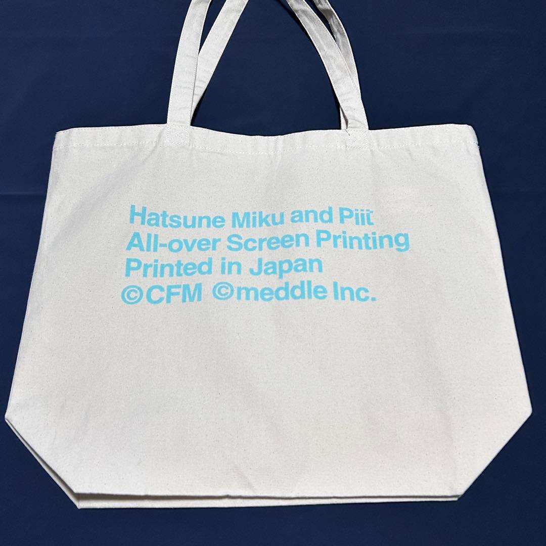 初音ミク オールオーバープリントトートバッグ Piit《販売終了品》