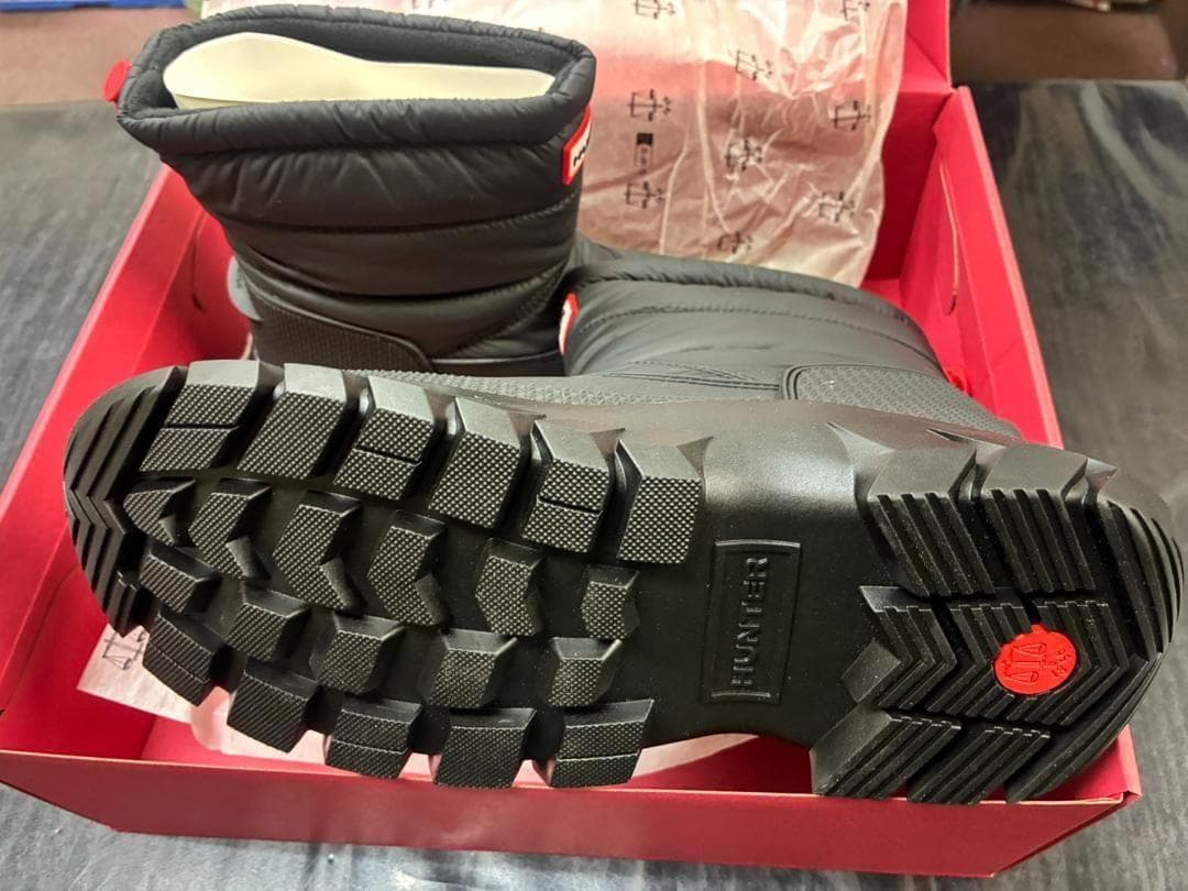 新品 超人気 HUNTER スノーブーツ ショート (26cm) 防水防寒