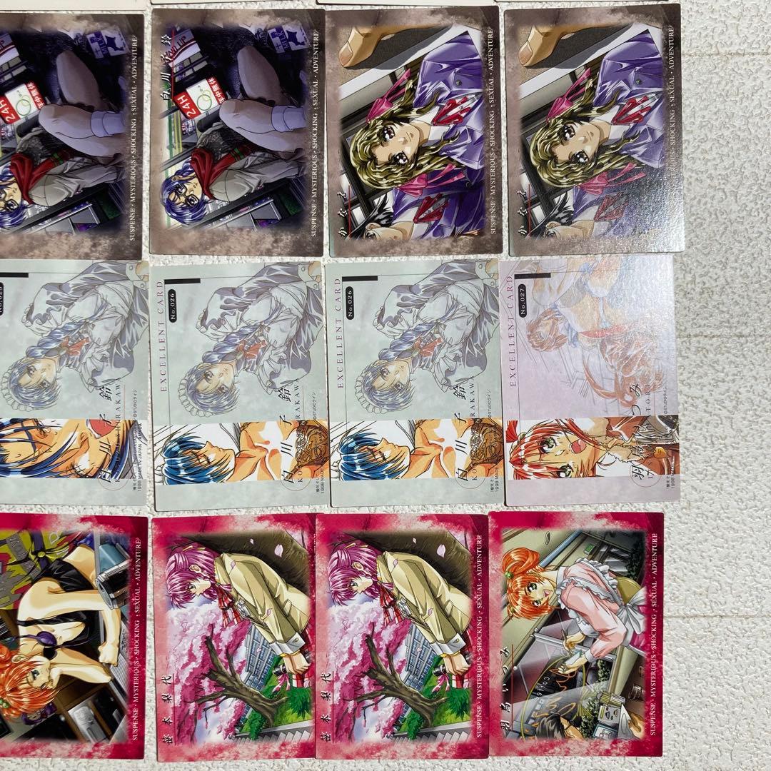 慟哭そして…　トレーディングカード　155枚（65種）＋キラ13枚（6種）