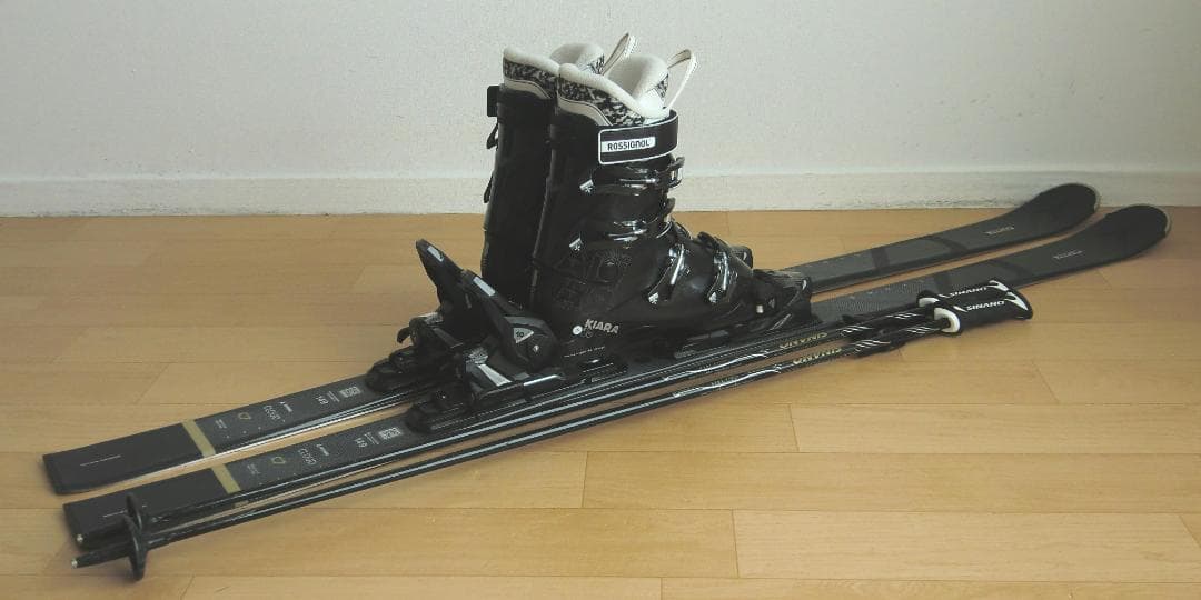 ■■送料無料■ATOMIC■女性用スキーセット■板149靴24.5■メンテ付■■