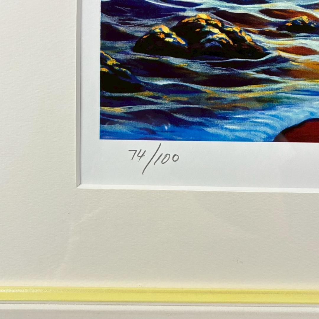 【最終値下げ】美品 キモ KIMO「ファイヤーダンス」シルクスクリーン 証明書有