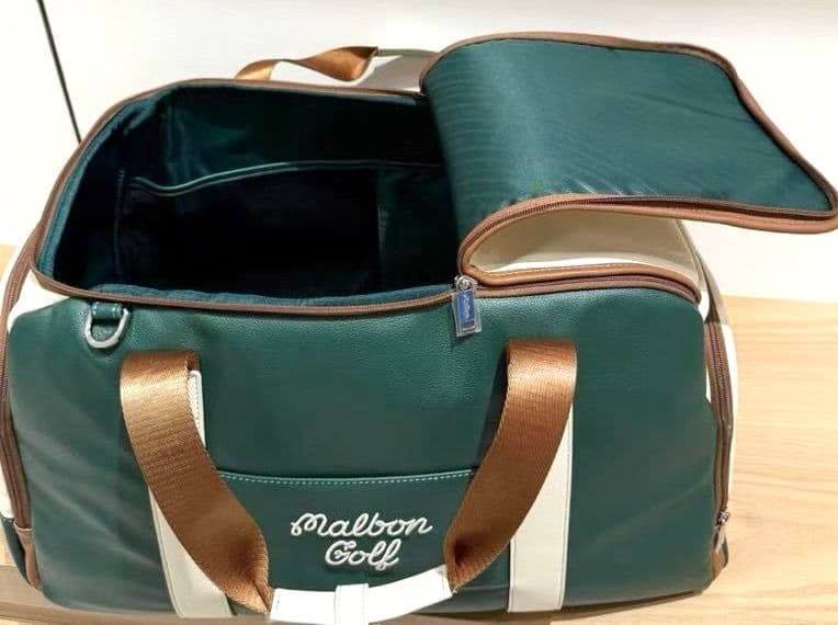 即発送2色展開●マルボンゴルフボストンバッググリーン