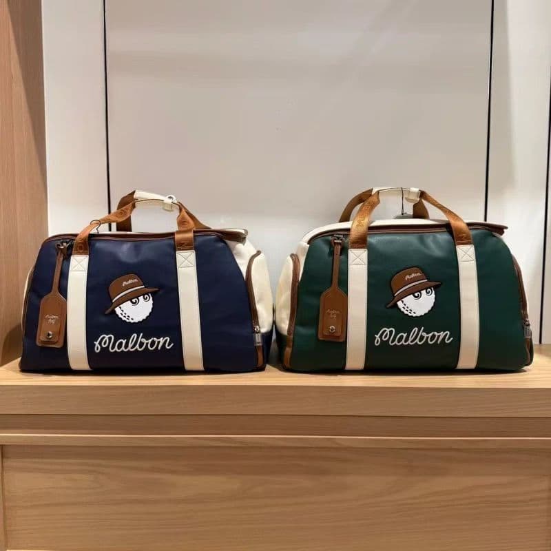 即発送2色展開●マルボンゴルフボストンバッググリーン