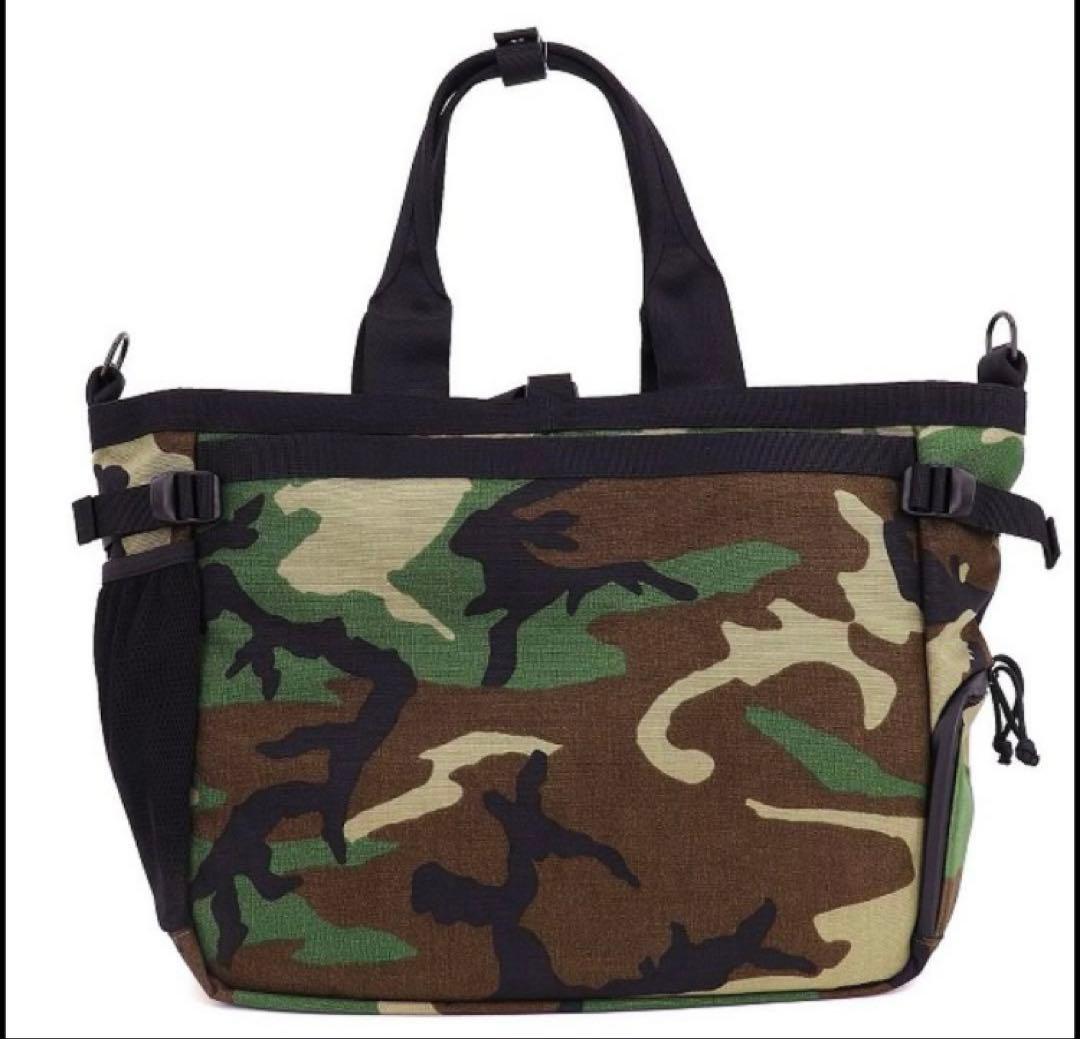 【希少品】ブリーフィング トランジショントートバッグ ウッドランドカモ