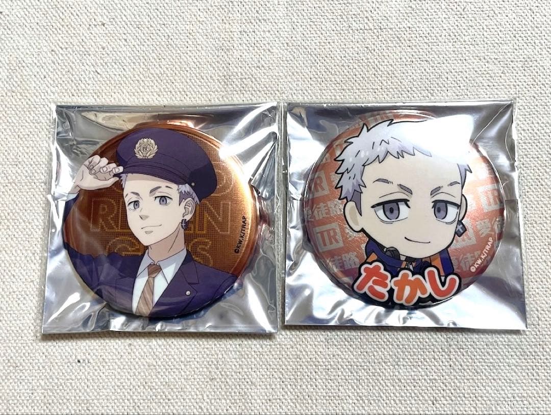 東京リベンジャーズ メトロ 缶バッジ 三ツ谷隆 2点セット