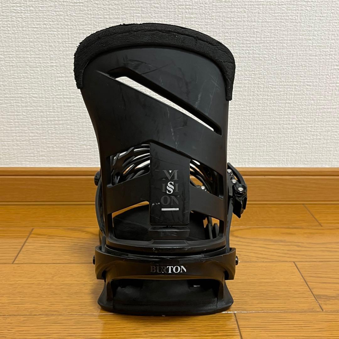 【お得】BURTON MISSION M-Lサイズスノーボードビンディング