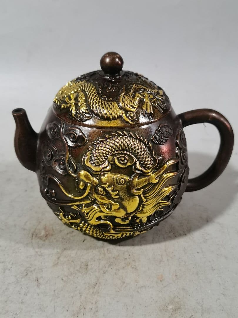 龍鳳徳利 急須 煎茶道具 工芸品 美術品 置物