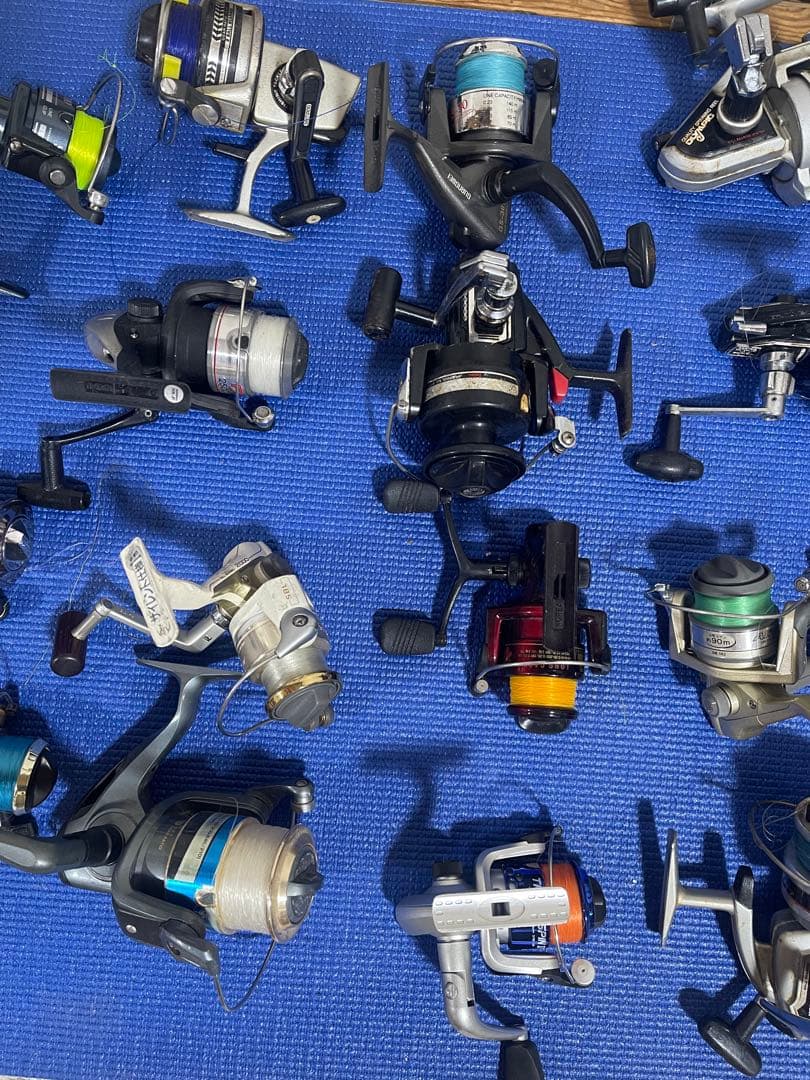 スピニングリール多数セット31個　ジャンク