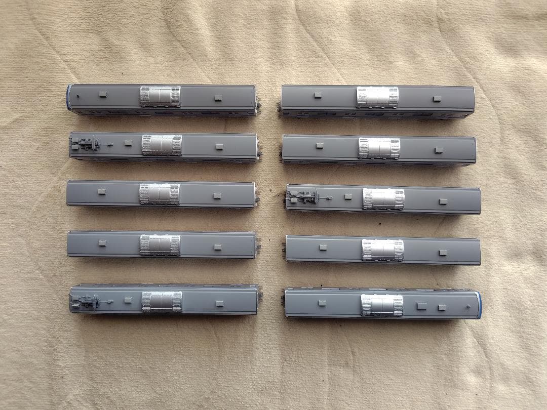 GREENMAX30969+30970西武20000系池袋線20102F白ライト