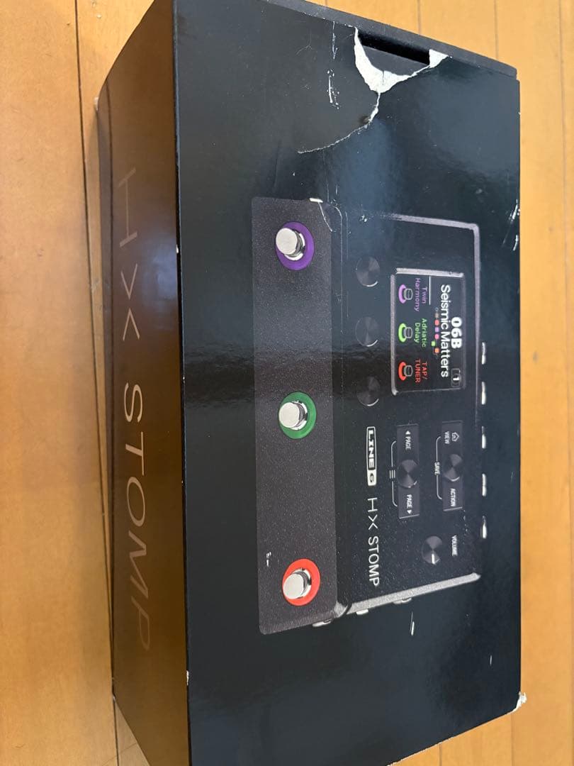 LINE6 HX STOMP ギター、ベース、兼用マルチエフェクター