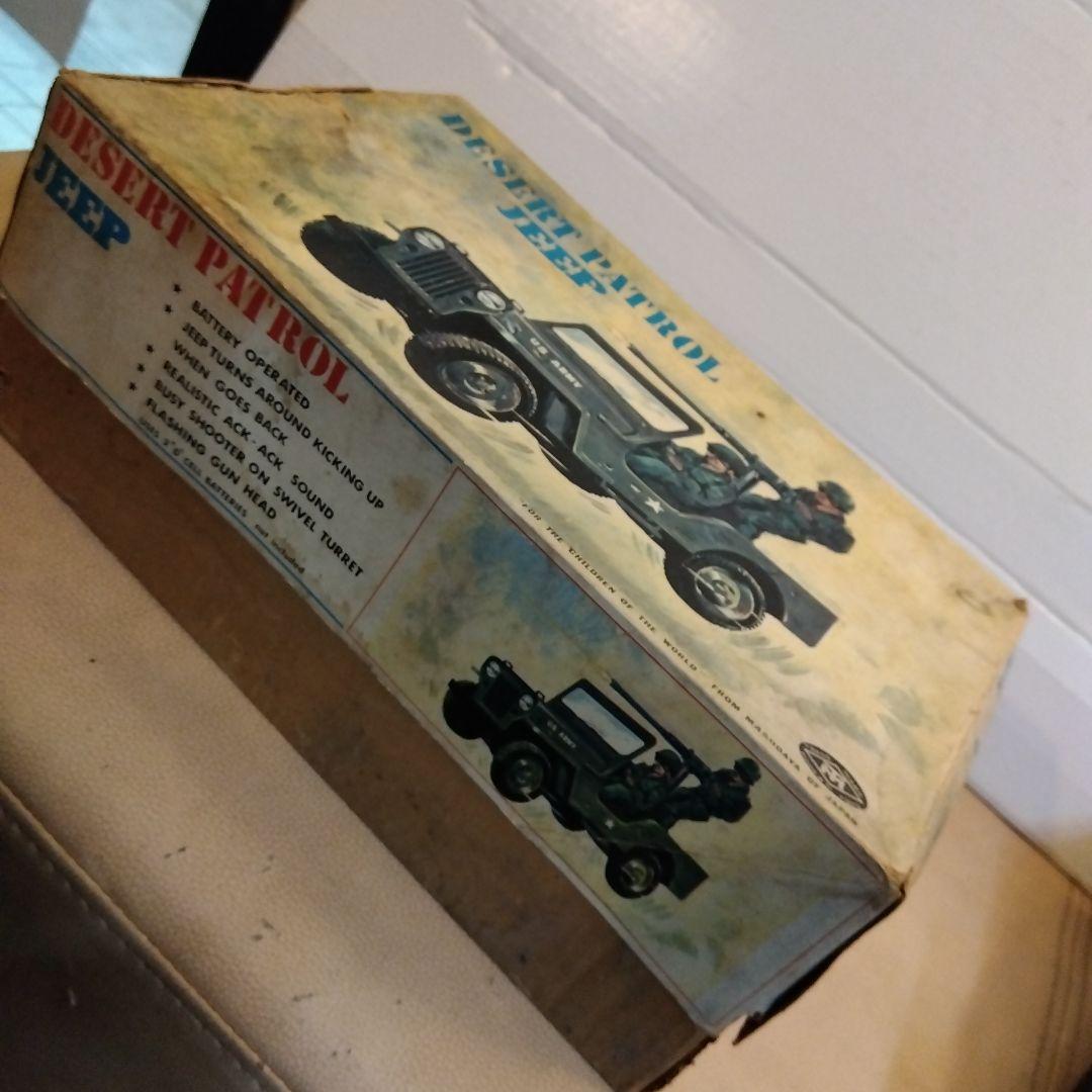 デザートパトロールジープ 機関銃付き