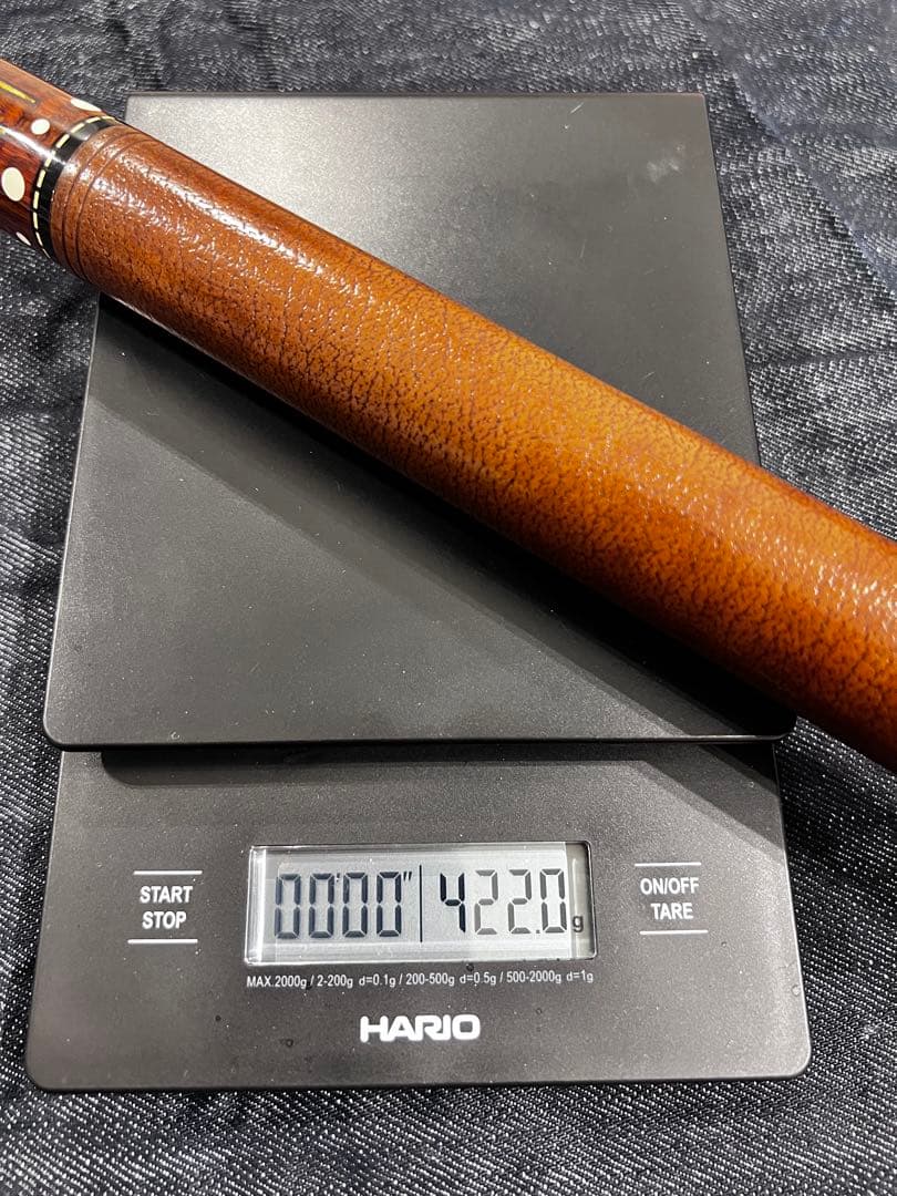 ビリヤードキュー Gina スネークウッド8剣