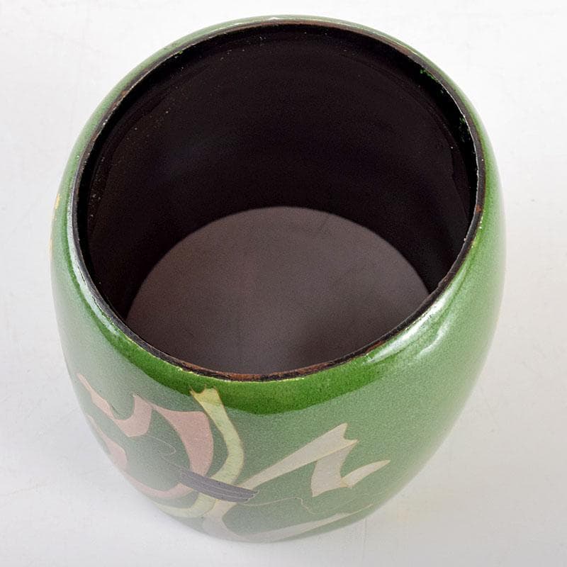 伝統工芸　小幡武代作　有線七宝　蓋置　共箱　V　R4730