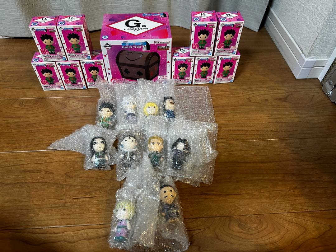 ゴ*ヌ様 一番くじ HUNTER×HUNTER G賞H賞コンプセット！