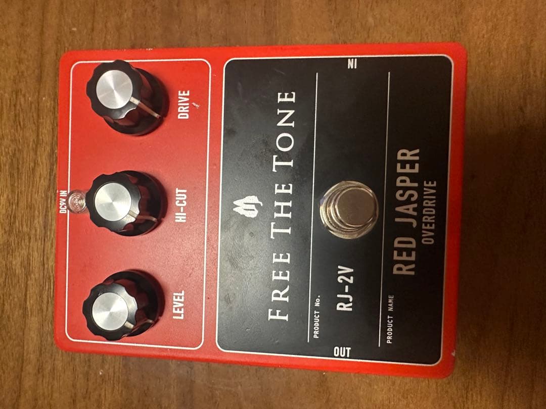 FREE THE TONE RJ-2V RED JASPER オーバードライブ