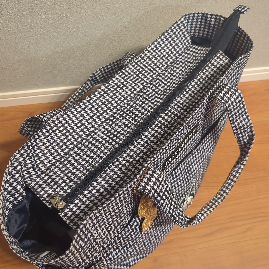 JACK BUNNY 千鳥柄　ドラえもん　ロッカーバッグ