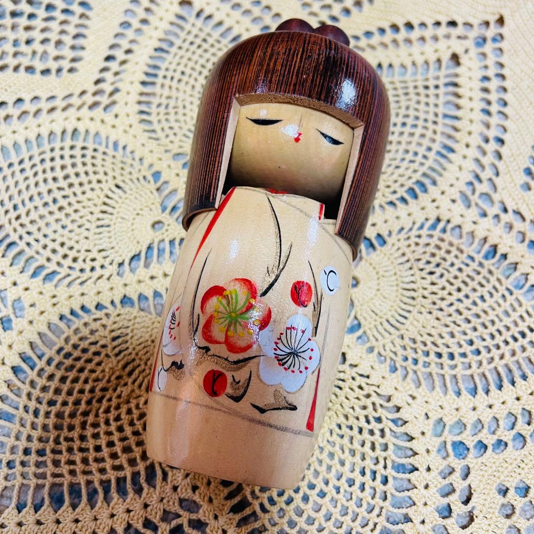 こけし　民芸品　創作こけし　春の夢　草玄　箱根　軽井沢　青森　４体セット