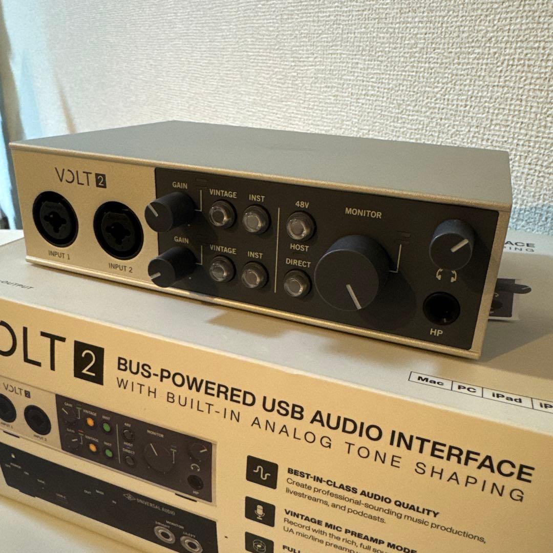 DTM・DAW Universal Audio Volt 2