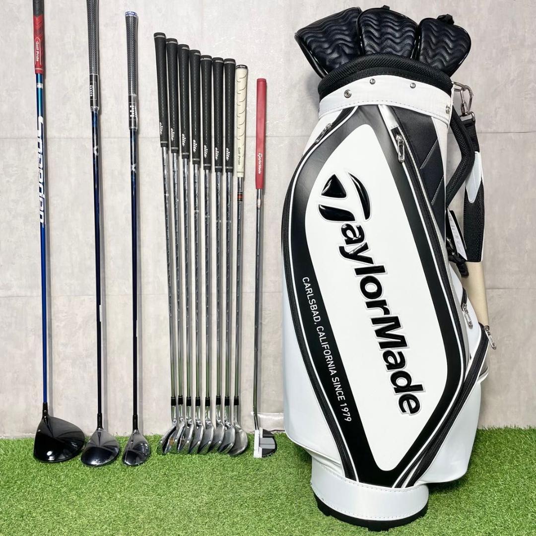 【レフティ/CB新品】テーラーメイド Qi10 ゴルフクラブセット 12本 左用