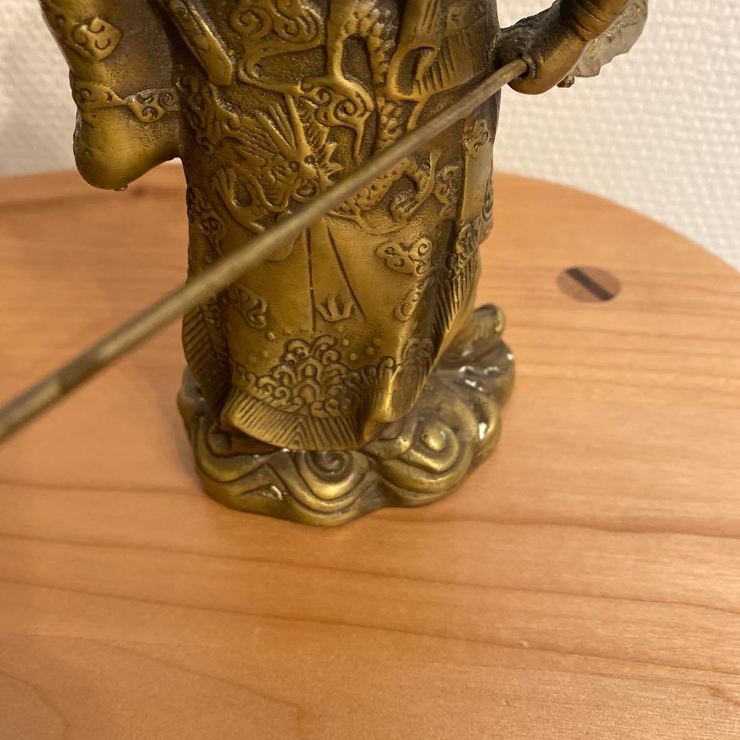 【開運】関羽　置物　三国志　関聖帝君