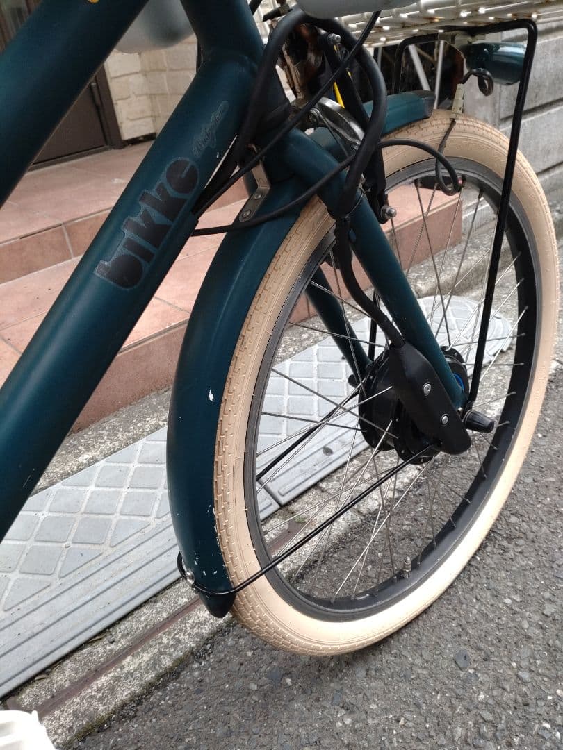 LALA★カスタム【ビッケグリ】電動アシスト自転車★バッテリー★子供乗