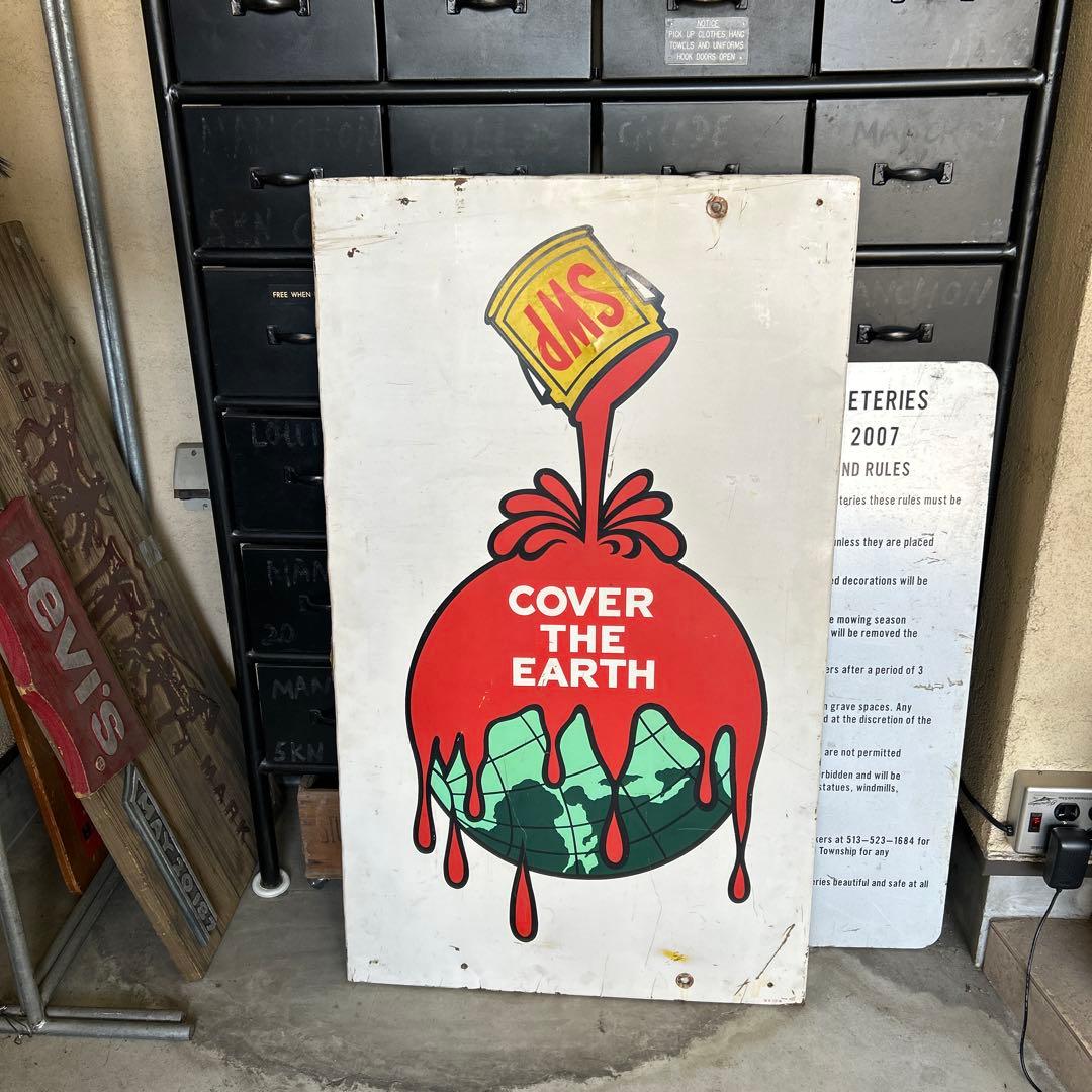 【116㎝】U.S.A ヴィンテージ 看板 Sherwin Williams