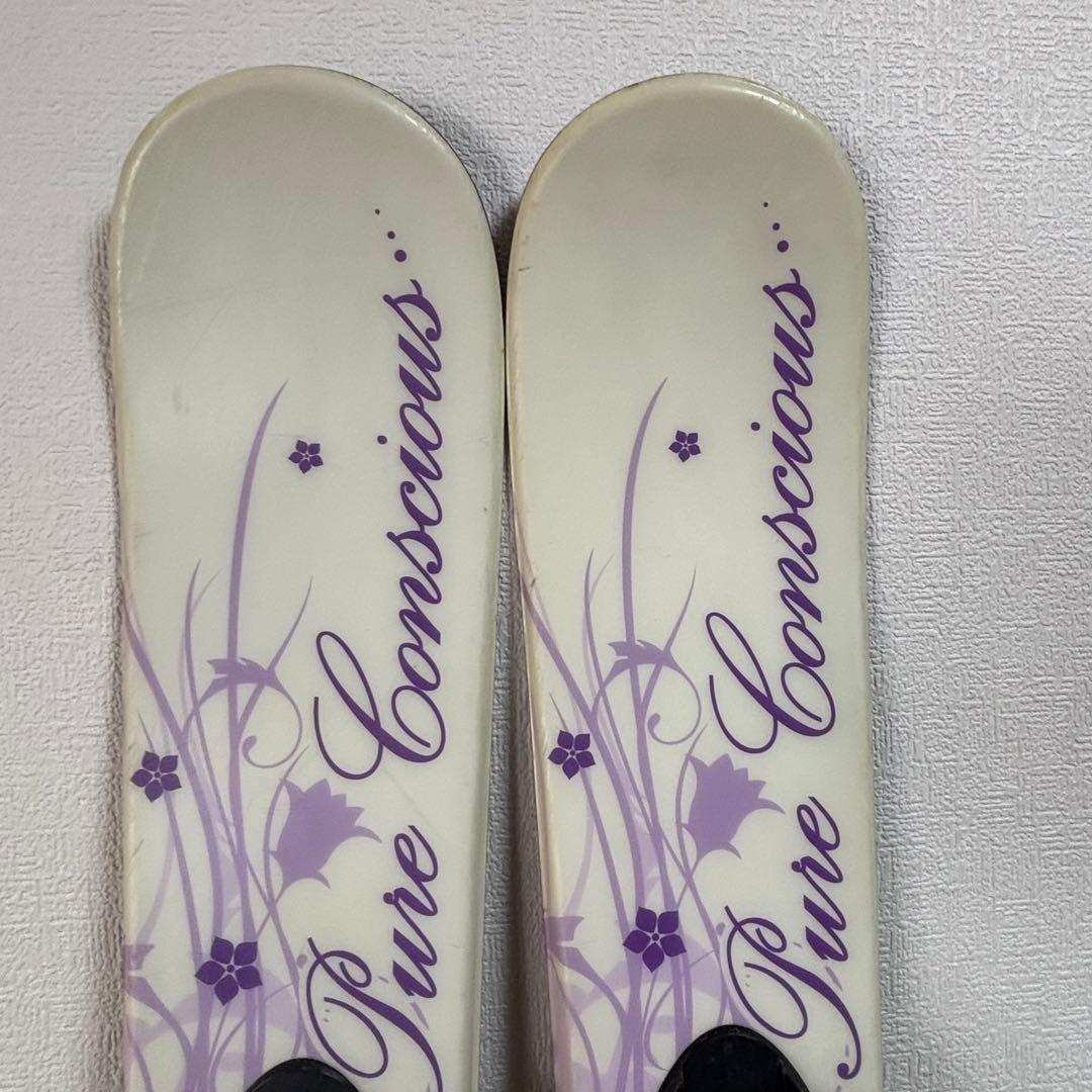 SALOMON サロモン レディース ショートスキー　 99cm 工具不要