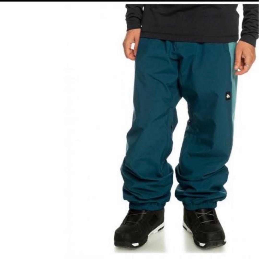 1回着用！QUIKSILVER メンズ スノボ パンツ Mサイズ