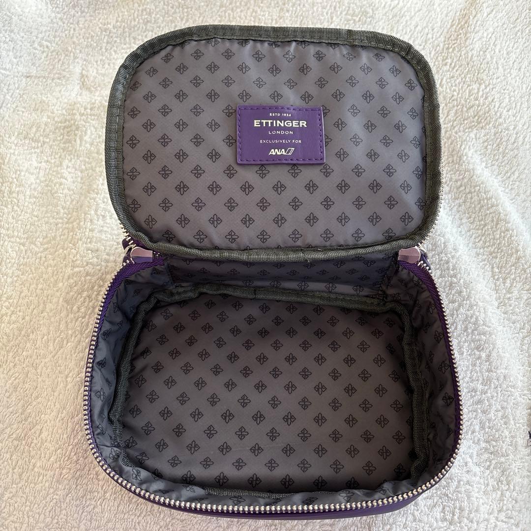 ANAファーストグラスアメニティETTINGER トラベルポーチ✖️２