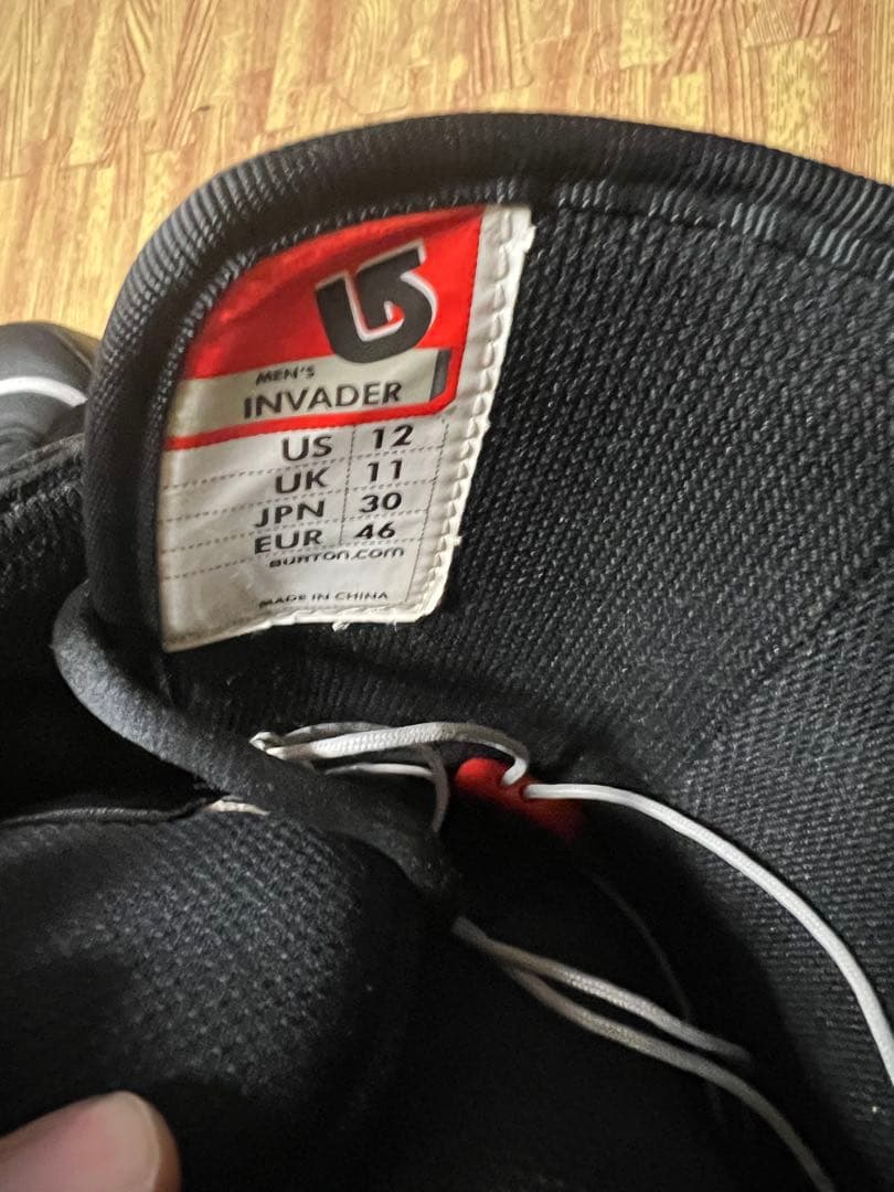 希少サイズ　Burton invader バートン ブーツ 30cm スノボ