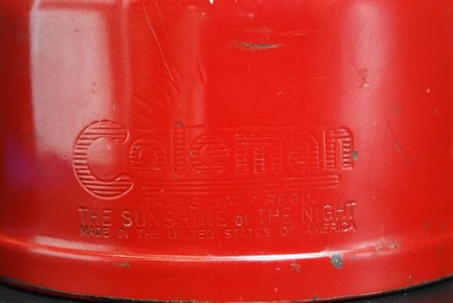 コールマン /200A　希少カラー・マルーン　1962年7月製【7260712】