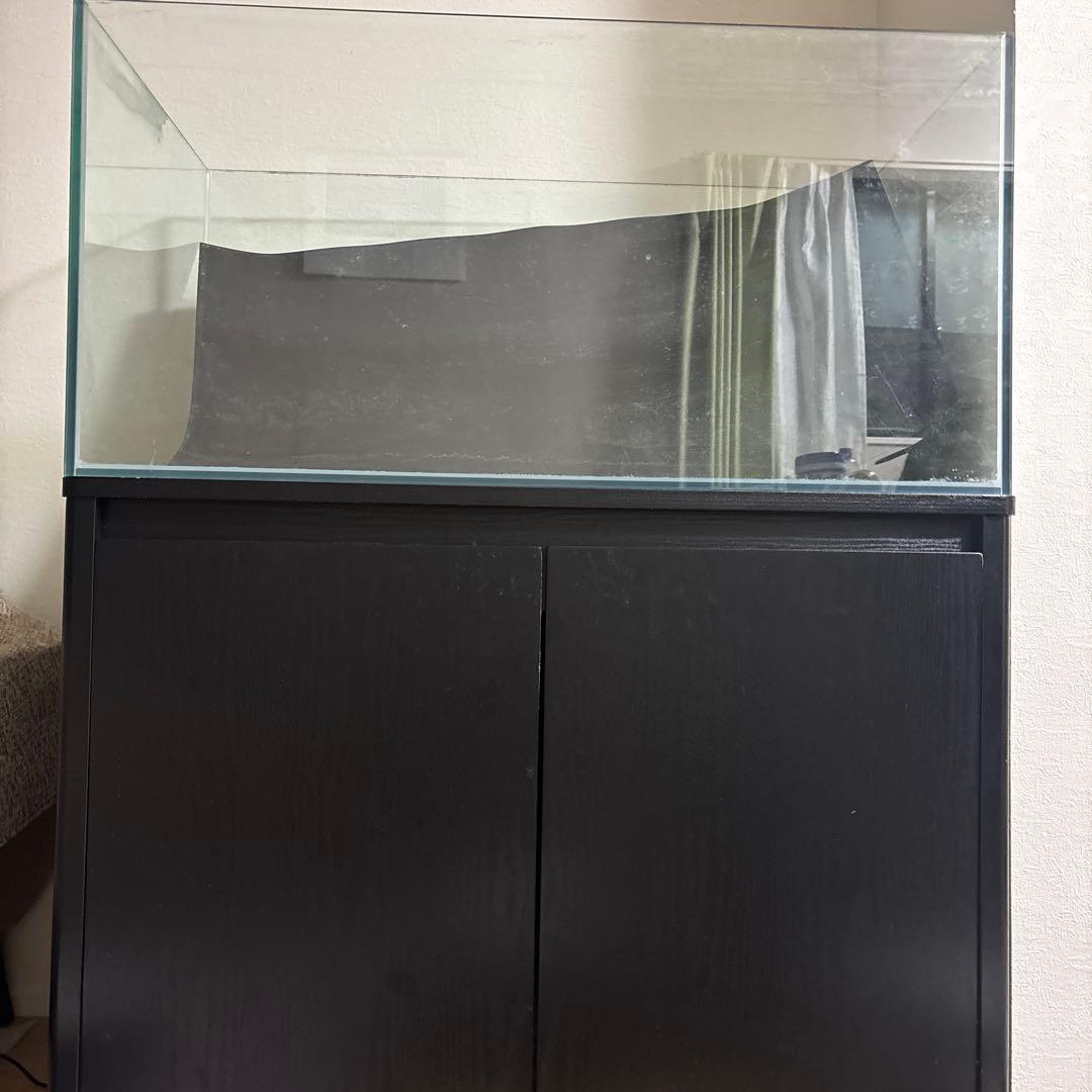 引き取り限定 90センチ水槽 水槽台 セット